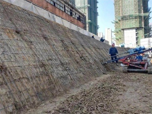 蕉城建筑边坡支护